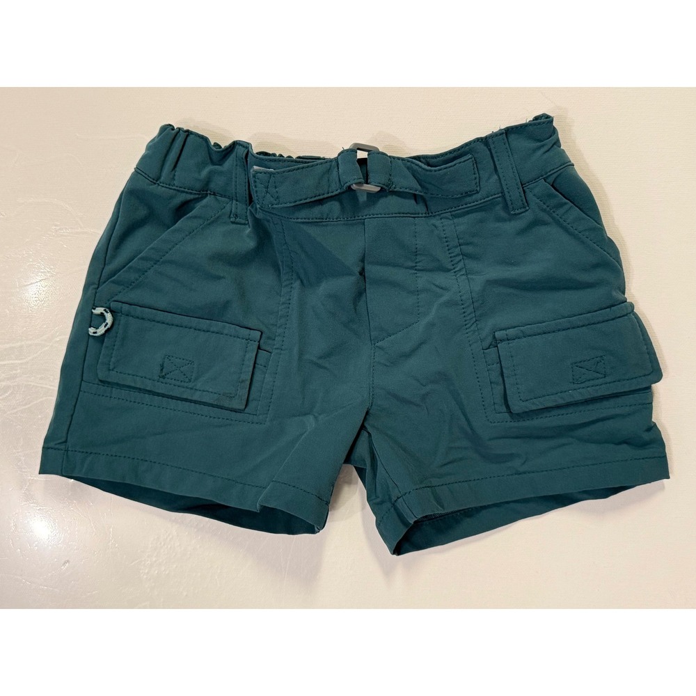 Prodoh Kids Original Angler Shorts Teal Green Quick Dry Fishing Cargo 2T